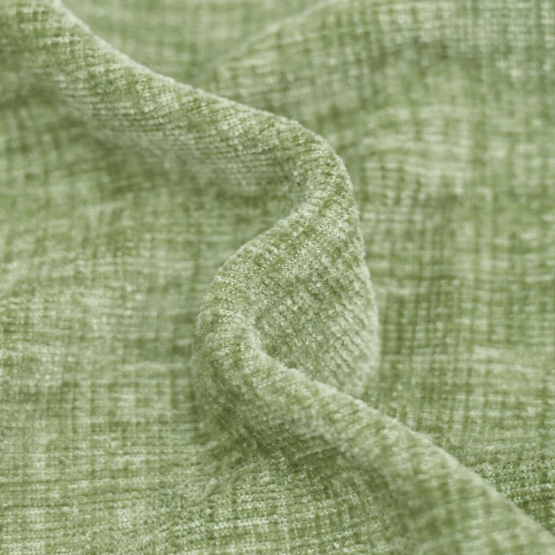 CaliTime Throw Pillow Covers Decorative 18 X 18 Inches Pack of 2 Cozy Chenille Cushion Cases for Couch Sofa Bed Living Room Home Sage Green - Image 2